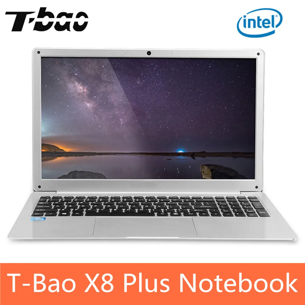 

T-bao X8 Plus Laptop 15.6 inch Windows 10 Intel Celeron N4100 Quad Core 1.1GHz 8GB RAM DDR4 128GB SSD HDMI 0.3MP Front Camera