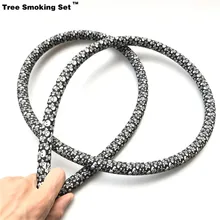 1,5 м грубая матовая отделка шланг для кальяна силиконовый шланг для кальяна Chicha Narguile кремнезема аксессуары для укладки гелем с фабрики подарок TGUAN0233