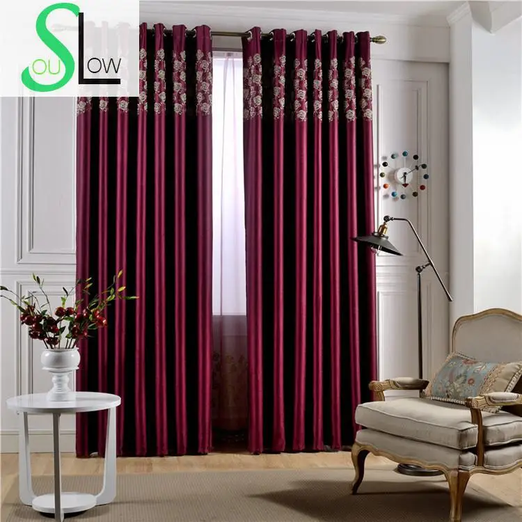 Aliexpress.com : Buy Slow Soul Rose Floral Red Wine Pearl Velvet