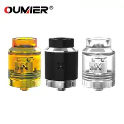 Оригинальный oumier Vls RDA танк с 810 потека и сменные BF Булавки для squonk mod электронная сигарета oumier Vls RDA распылителя