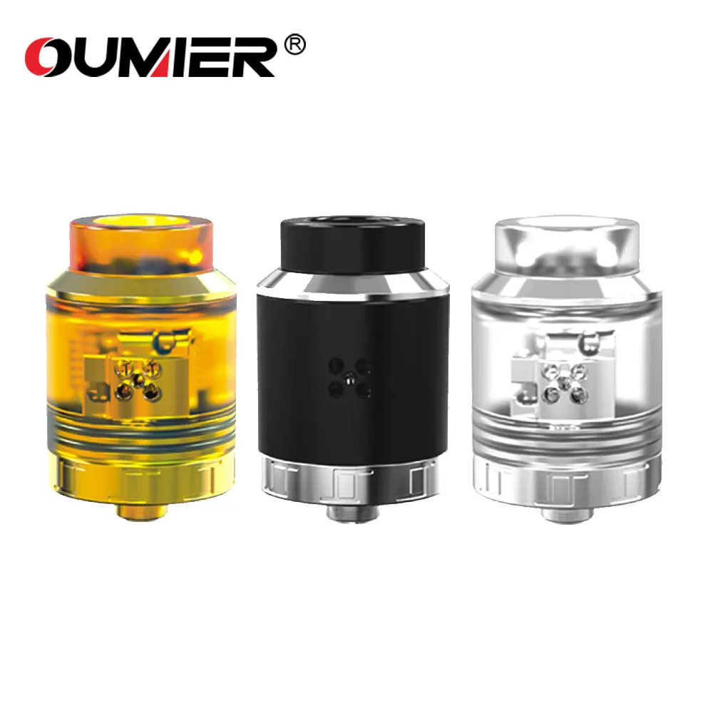 Original OUMIER VLS RDA Tank with 810 Drip Tip & Replaceable BF Pin for Squonk Mod Electronic Cigarette Oumier Vls Rda Atomizer Original OUMIER VLS RDA Tank with 810 Drip Tip & Replaceable BF Pin for Squonk Mod Electronic Cigarette Oumier Vls Rda Atomizer