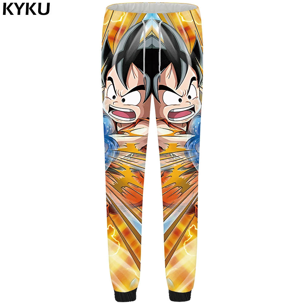 KYKU Dragon Ball Pants Men Goku Sweatpants War Joggers 3d Print