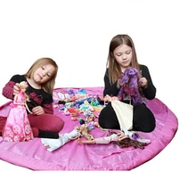 1 шт. Детские Организатор быстро убирать для хранения игрушек костюм все виды игрушки большой Коврики пикник в открытый автомобиль Портативный дети играют