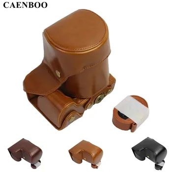 

CAENBOO Leather PU Camera Bag Vintage Hard Body Case For Sony A6500 ILCE6500 16-70mm 18-55mm Lens Retro Bag With Shoulder Strap