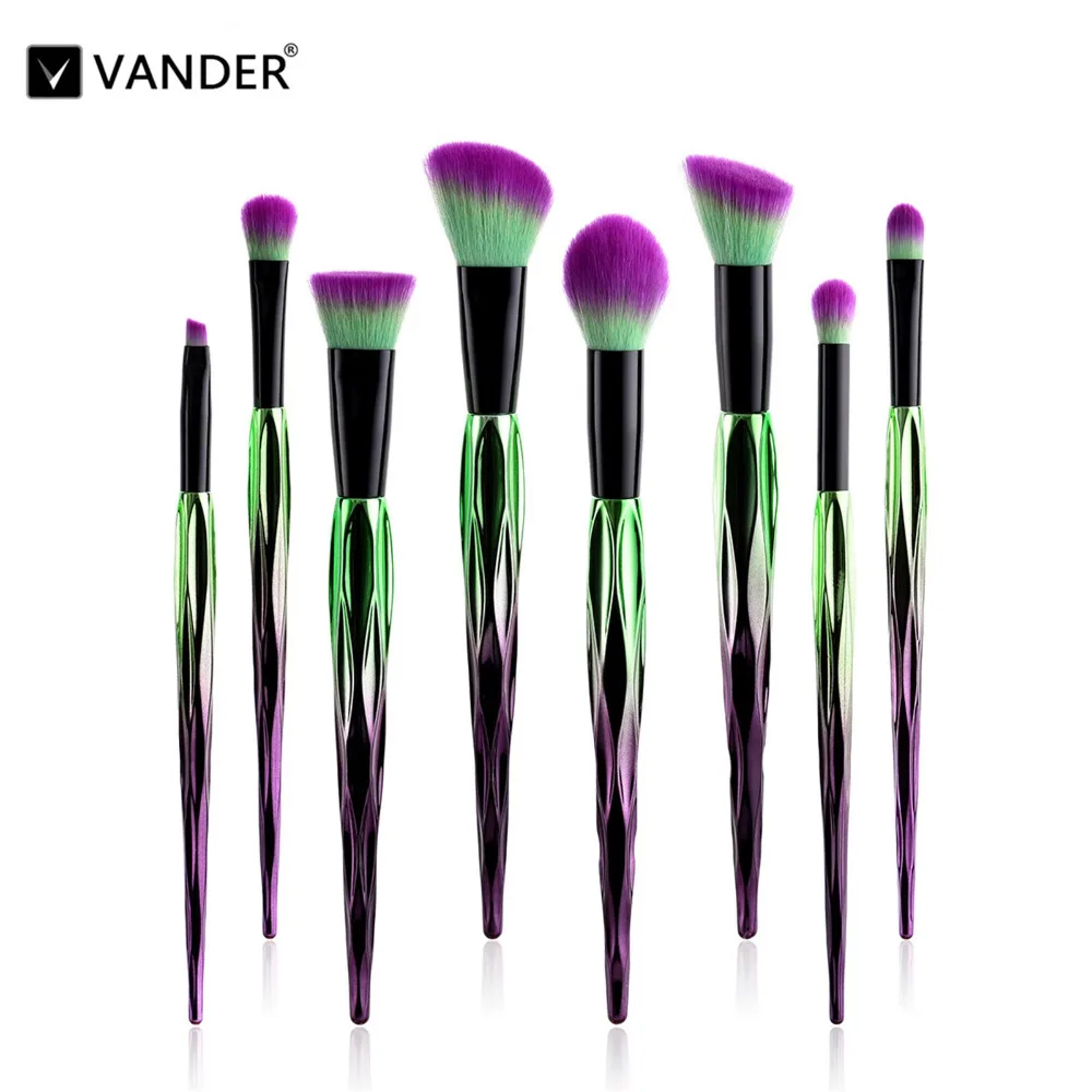 8Pcs Beauty Makeup Brushes Set Eyeshadow Blending Brush Powder