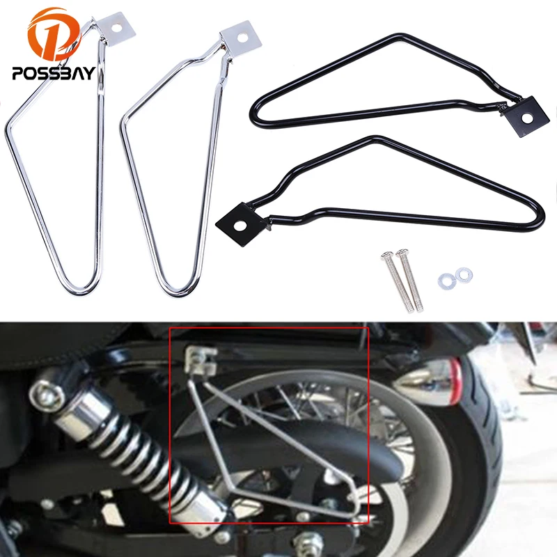 support de sacoche de selle de moto support de fixation pour harley sportster