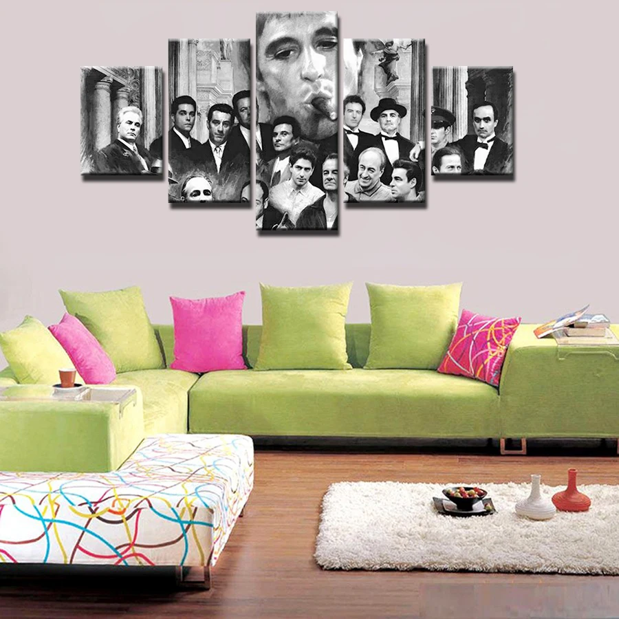 Comprar 5 Unidades Padrino Casa Moderna Decoracion De La Pared