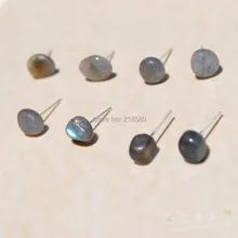 R1506140026 сырой лабордорит серьга с чакрой подлинный кристалл натуральные серьги целебные ювелирные изделия заживляющие кристаллы