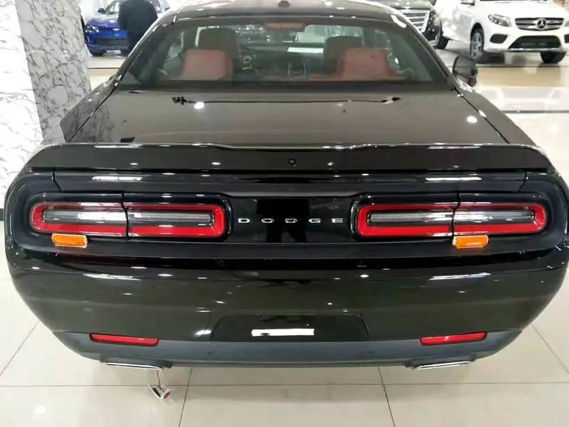 Для Dodge Challenger спойлер задний спойлер Высокое качество ABS Материал грунтовка Цвет автомобильное украшение в виде хвостового крыла