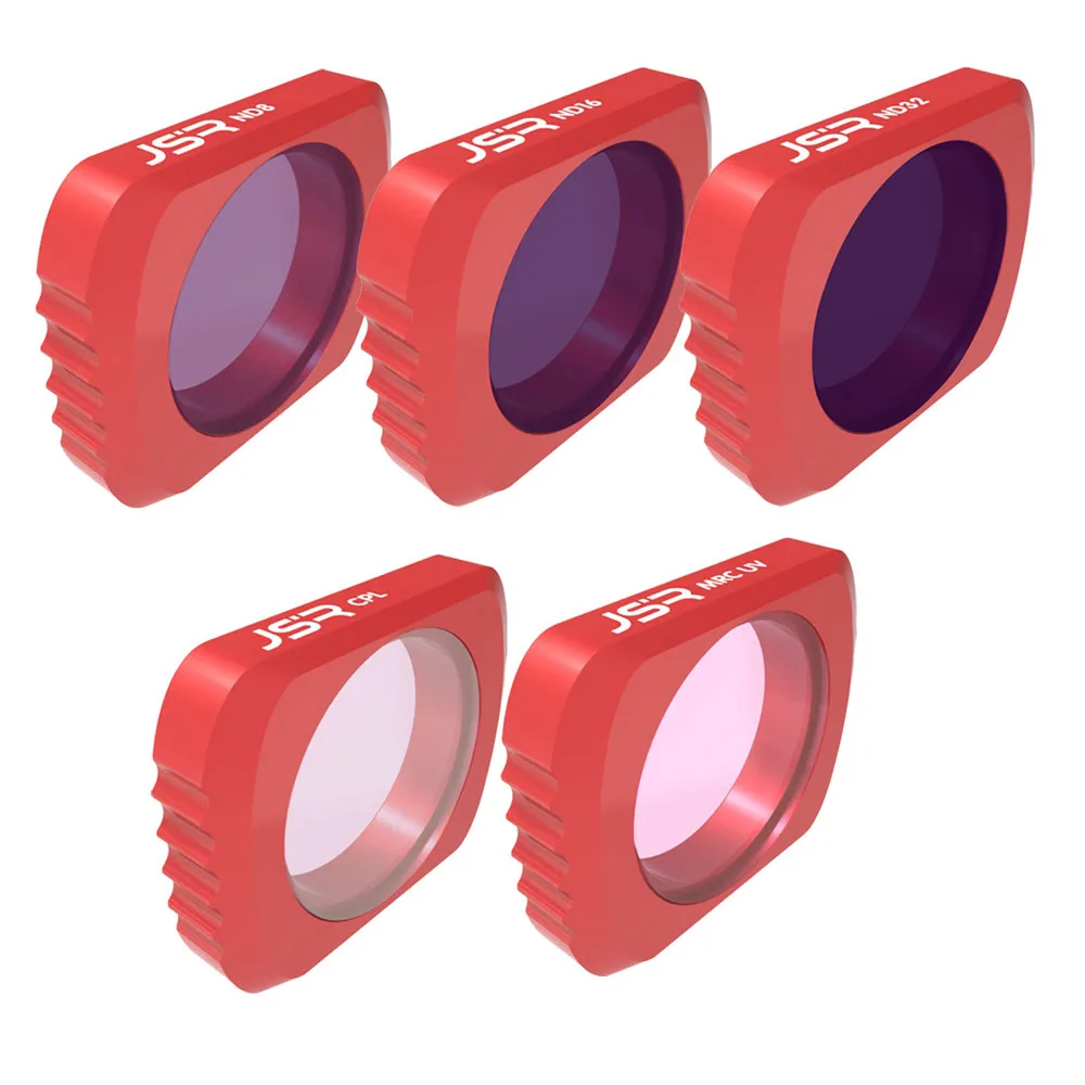 

NEW 5pcs MCUV + CPL + ND8 + ND16 + ND32 Camera Lens Filters For DJI OSMO POCKET Suitable for high altitude areas, snow or beach