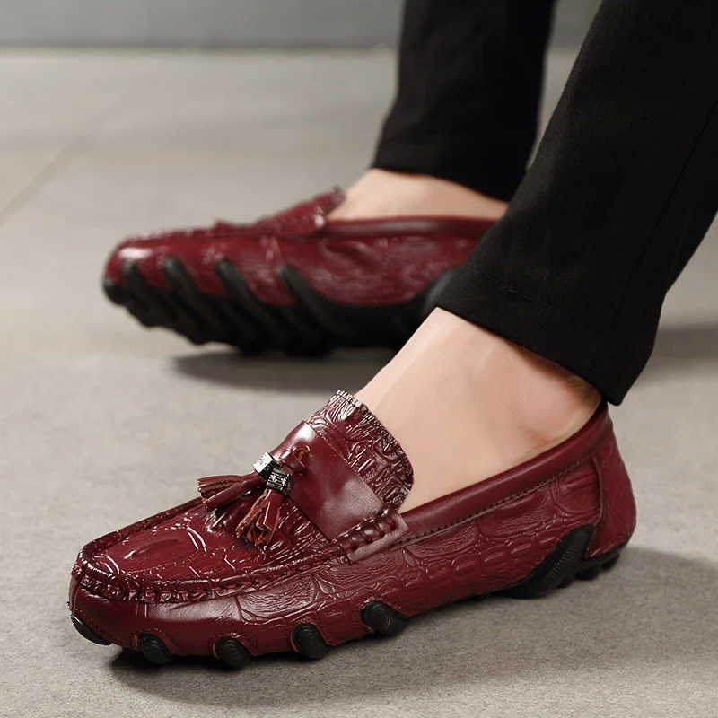 Mocasines Hombre Leather Men Casual Big Car Driving Shoes Fashion Slip On Mens Loafers 2019 Man Moccasins Plus Size 13 Wine Red Mocasines Hombre Leather Men Casual Big Car Driving Shoes Fashion Slip On Mens Loafers 2019 Man Moccasins Plus Size 13 Wine Red
