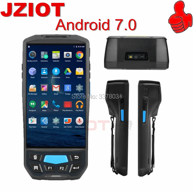 Китайский завод ручной беспроводной PDA android rfid 4g pos терминал портативный 2d
