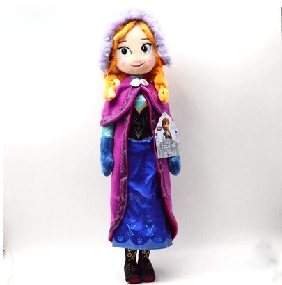 Hot Toys For Kid Brand Disney Toys Cute Cartoon Frozen Anna Elsa Olaf Stuffed Toys Dolls Princess Toys Brinquedos Tq0004