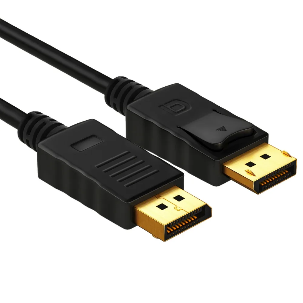 Samzhe displayport إلى كابل displayport 1080 وعاء hd adpater dp ذكر ل ذكر كابل 1.8 متر للكمبيوتر محمول العارض Samzhe displayport إلى كابل displayport 1080 وعاء hd adpater dp ذكر ل ذكر كابل 1.8 متر للكمبيوتر محمول العارض