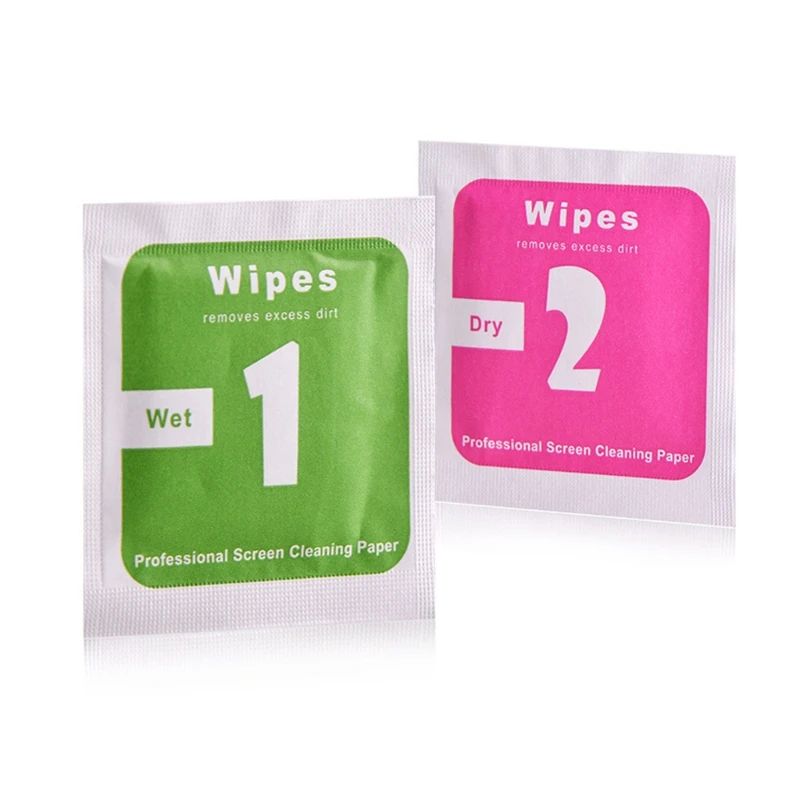 

10Pcs/Lot Camera Lens Cleaning Cloth LCD Screens Dust Removal Wet Dry Wipe Paper