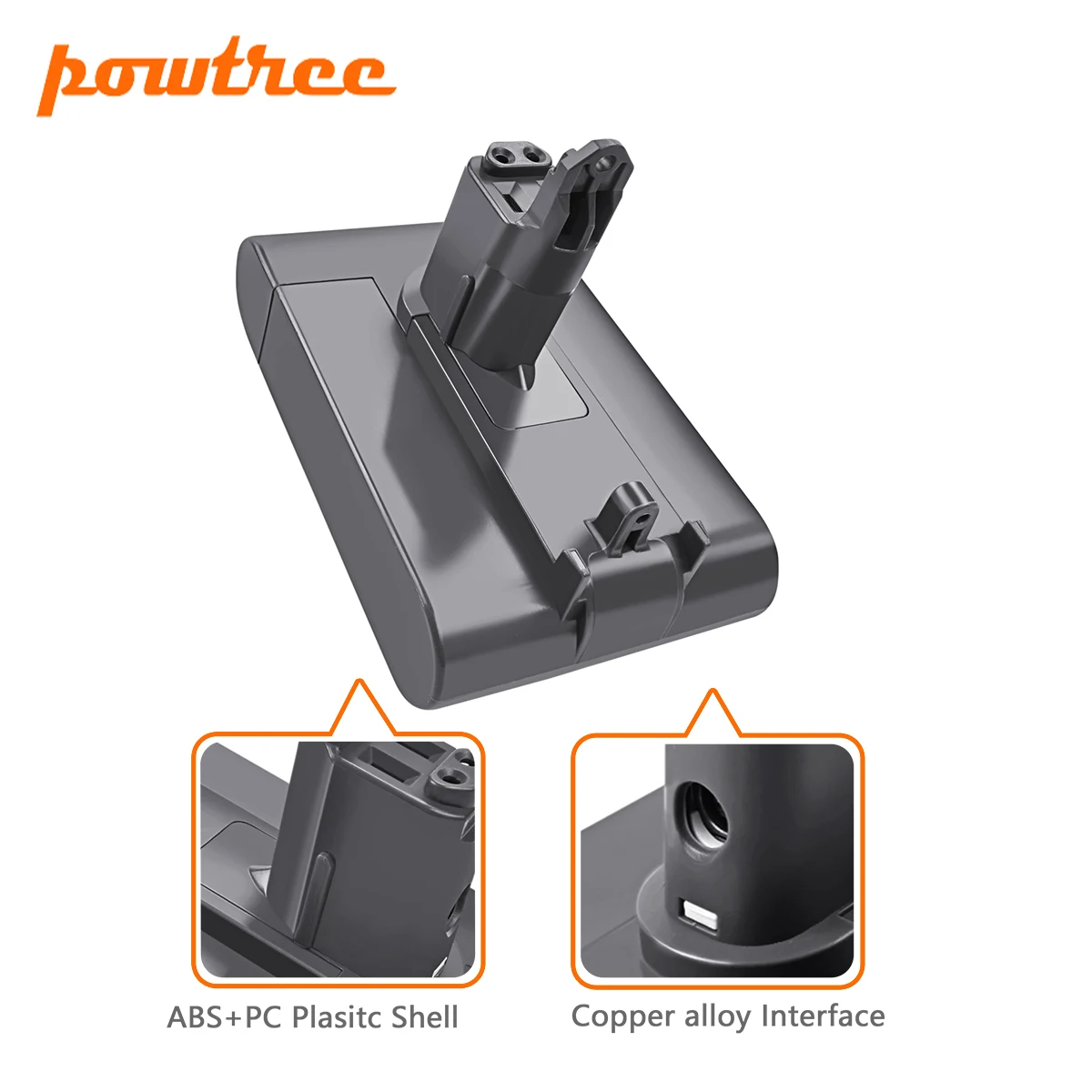Аккумуляторная батарея Powtree 22 2 в 2200 мАч DC31 (только для типа B) Dyson DC35 DC44 DC45 Series li ion