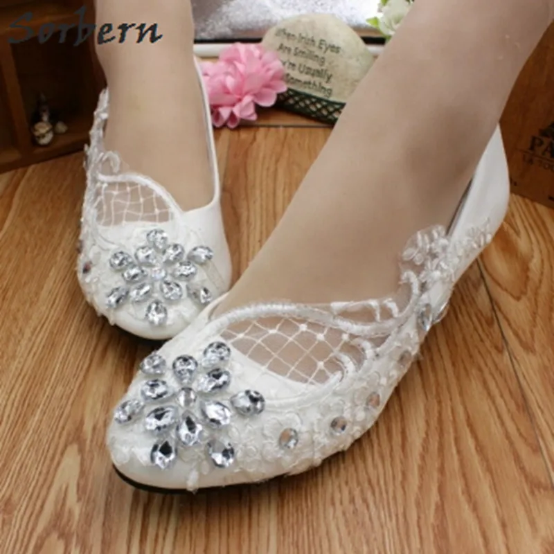 shiny flat shoes