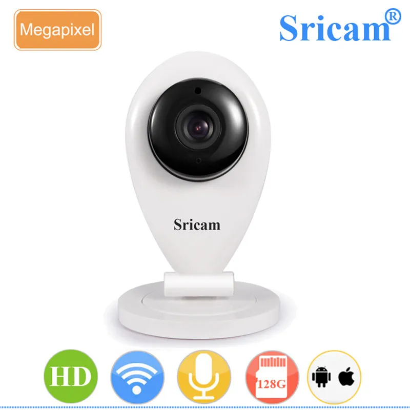 

Sricam SP009 Wireless HD 720P IP Camera CCTV Security ONVIF IP Camera P2P for Mobile Preview Support IOS/Android