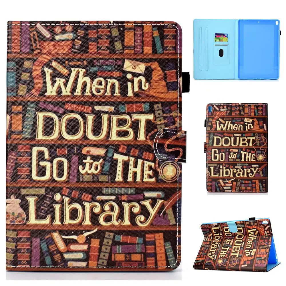 Painted Case For Apple iPad pro 10.5'' 2017 A1701 Smart Cover Funda Soft TPU Leather Auto Sleep Children's Gift cartoon Skin |
