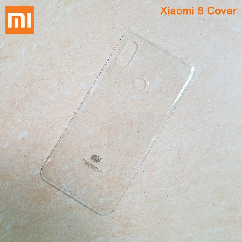 Оригинальный стеклянный чехол для XIAOMI 8 MI8 M8 8SE Mi задняя крышка телефона