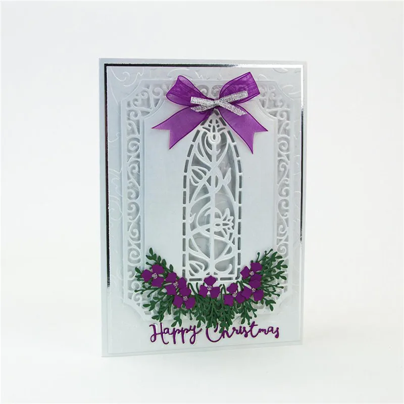 

YaMinSanNiO Buildings Metal Cutting Dies 2019 New Dies Scrapbooking Craft Dies Card Ablum Lift Gift Box 3Pcs/lot 178*163MM