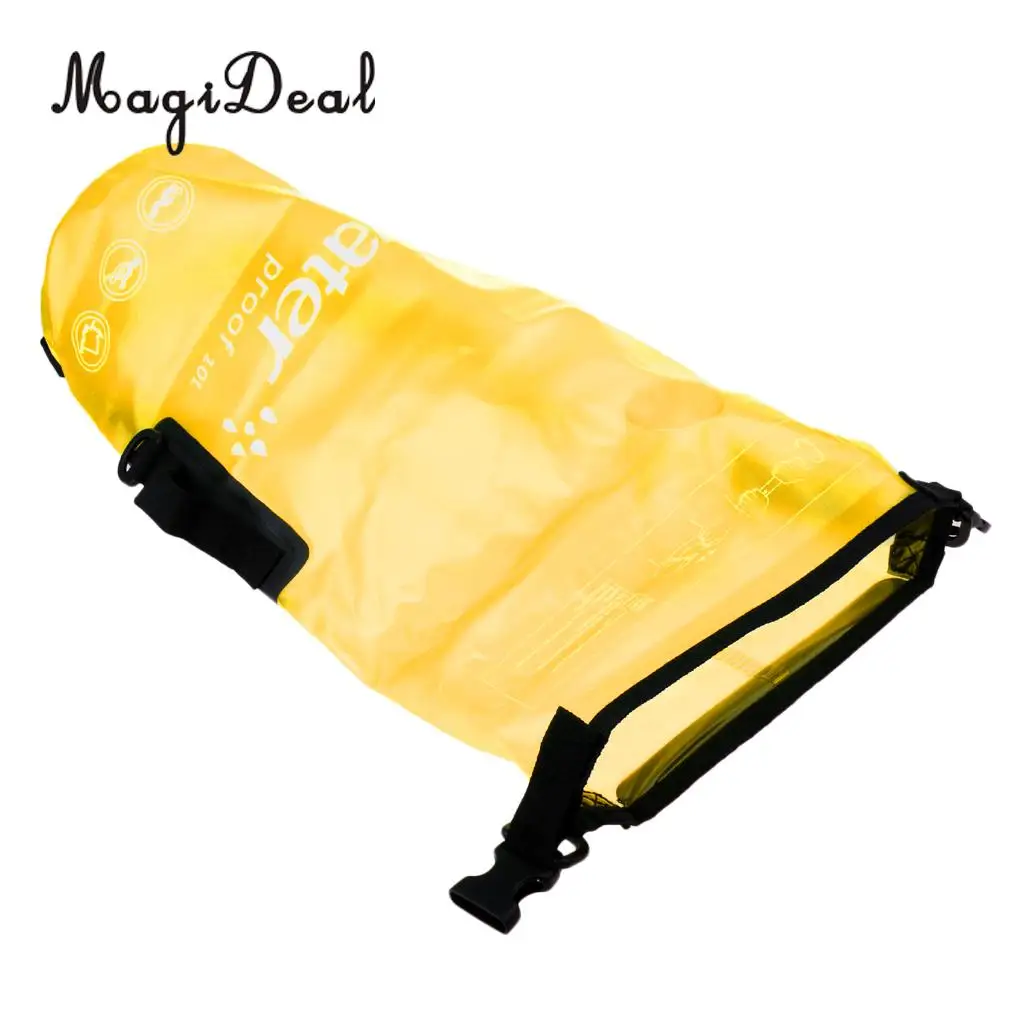 10L Waterproof Dry Bag Swimming Rafting Kayaking Boat Canoe Backpack Swimming Dry Sack for Surfing Sailng Scuba Diving Floating