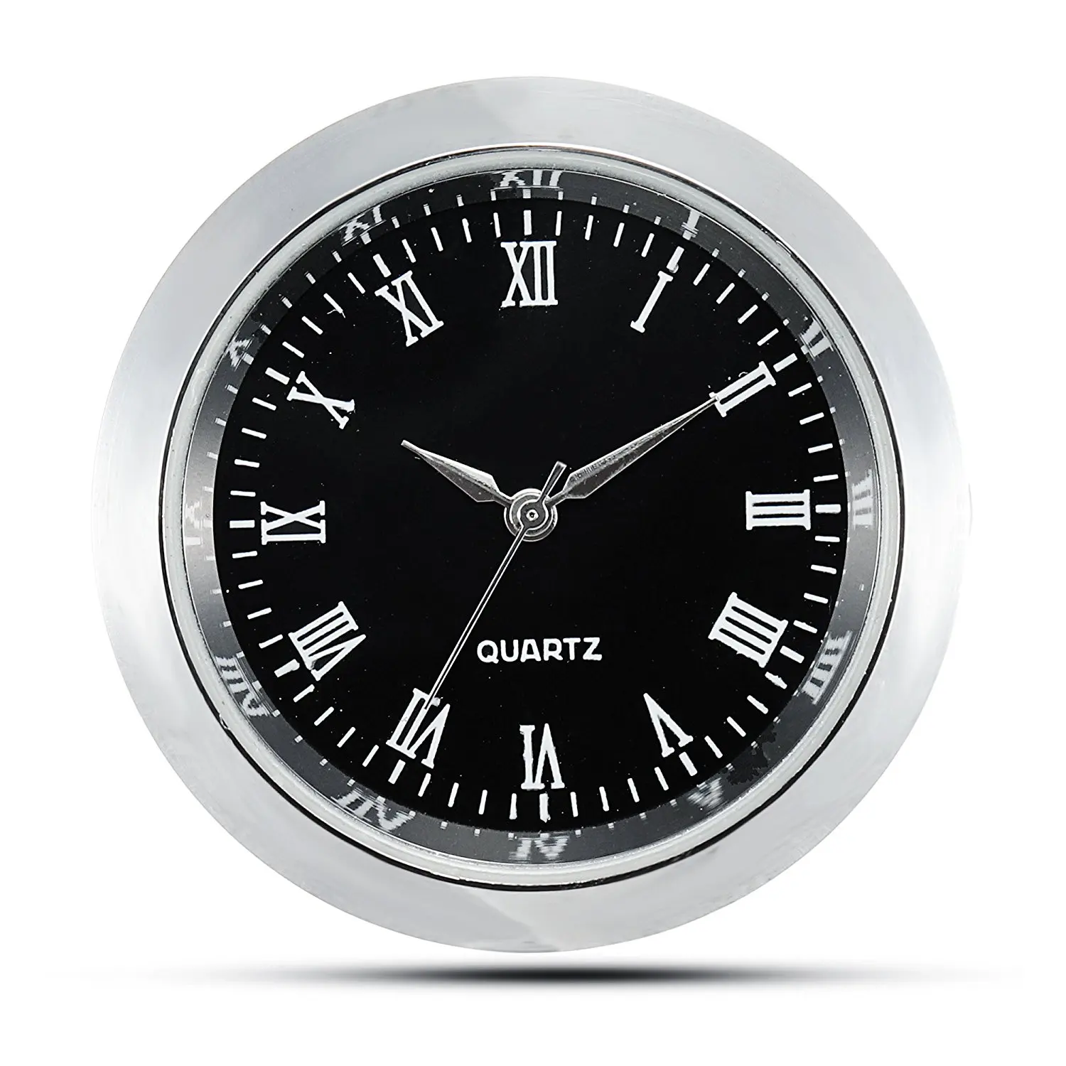 MiniClockInsertQuartzMovementRound171635mmMiniatureClockFit