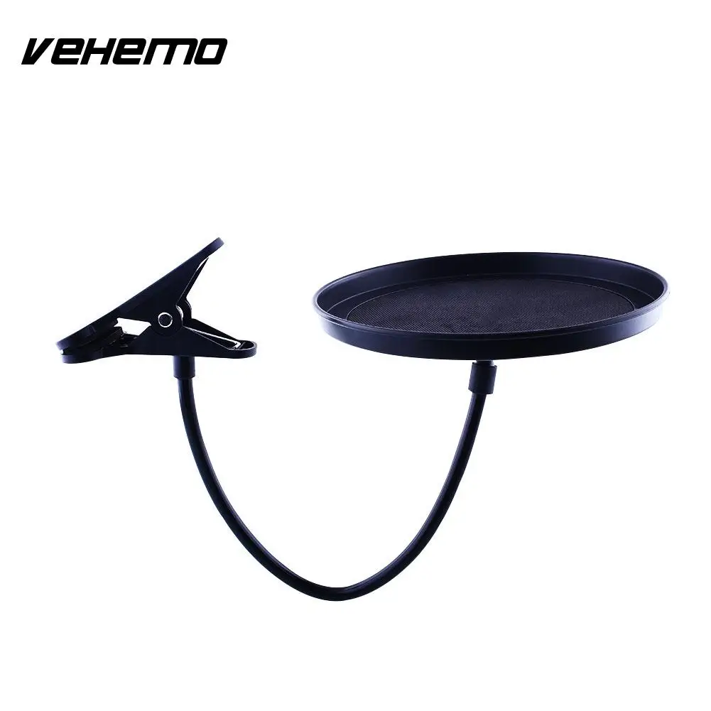 

Car Auto Swivel Clip Mount Travel Drink Cup Table Stand Tray Black Stable