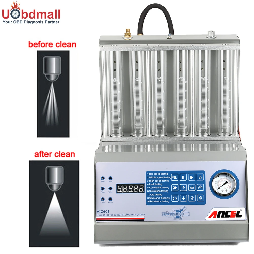 Ancel AIC601 Car Wash High Pressure Washer Ultrasonic Fuel Injector