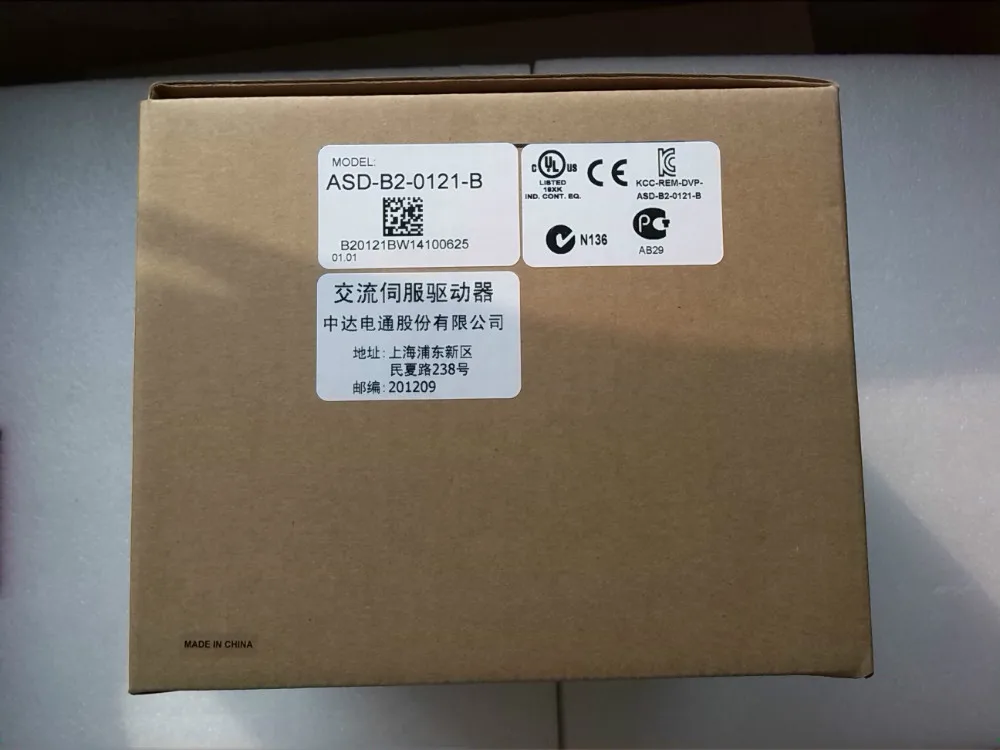 

New and genuine Delta servo drive 100W ASD-B2-0121-B