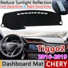 Pour Chery Tiggo 2 2016 2017 2022 tapis anti-dérapant couverture de tableau de bord pare-soleil Pad Dashmat accessoires Tiggo2 Tiggo 3x MVM X22 DR3 ► Photo 1/6