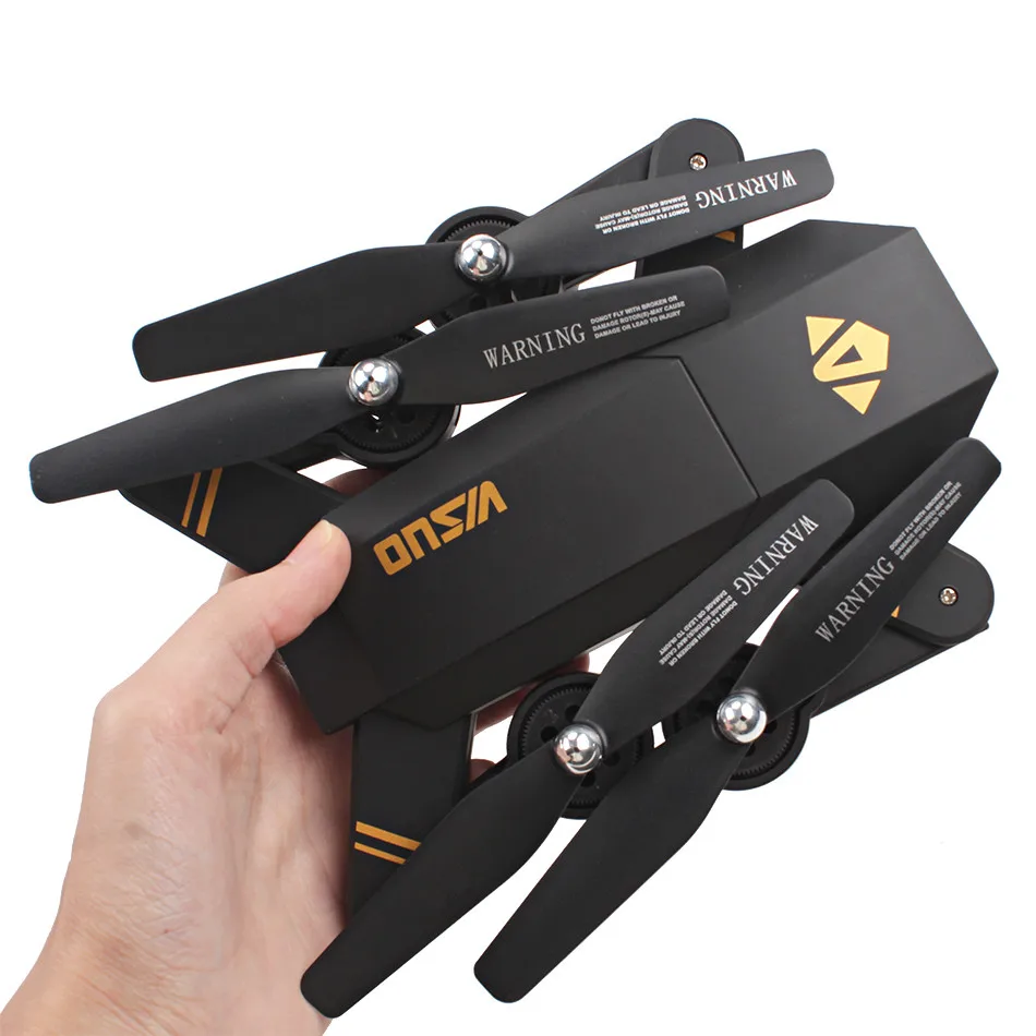 VISUO XS809HW Радиоуправляемый Дрон с камерой 0.3MP или 2MP WIFI FPV Режим высокой удержания