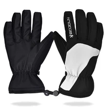 Зимние лыжные перчатки BOODUN для женщин и мужчин, перчатки для сноуборда, альпинизма, снегохода, велоспорта, мотоцикла, водонепроницаемые Зимние перчатки для спорта на открытом воздухе