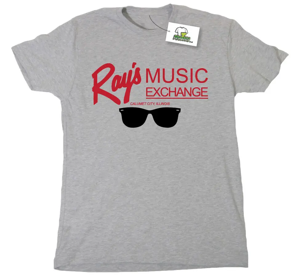 Rays Music Exchange Inspired By Blues Brothers Printed T-Shirt 2019 Summer 3D Print Street Wear T Shirt | Мужская одежда