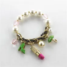 Модный браслет, модный и чистый и свежий, незаметный элегантный браслет в форме помады с зонтиком, 130409 больше