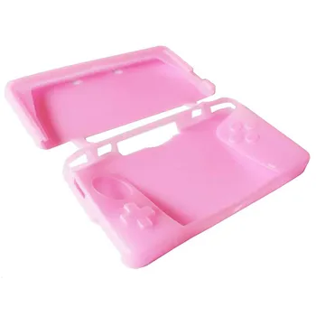 

Pink Silicon Soft Game Case Skin Cover Pouch Sleeve for Nintendo 3DS Console