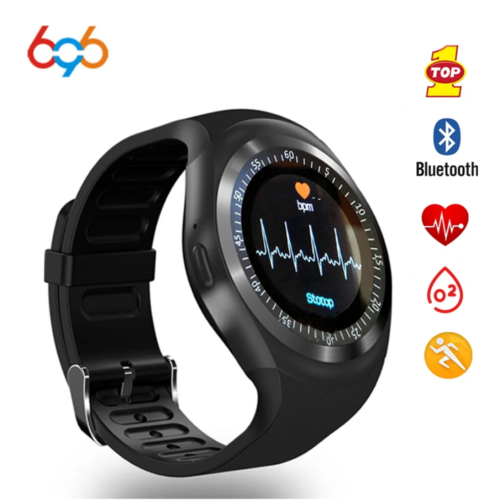696 спортивные smart watch Y1X монитор сердечного ритма умный Шагомер часы для мужчин