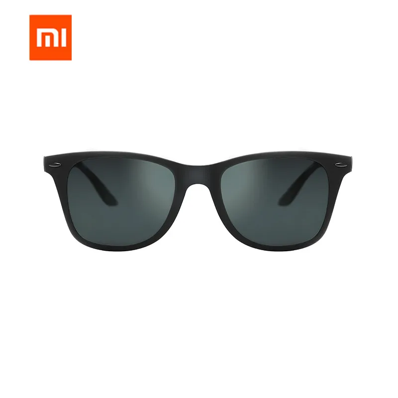Черный Xiaomi Mijia Youpin TS хипстер путешественник солнцезащитные очки для мужчин и женщин поляризованные линзы УФ Спорт на открытом воздухе Велоспорт вождения солнцезащитные очки - Цвет: Черный
