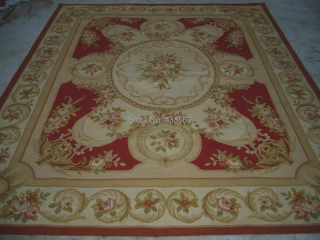 Free Shipping 6 X9 French Aubusson Rug Hand Knotted 100 New Free Shipping 6 X9 French Aubusson Rug Hand Knotted 100 New Zealand Wool