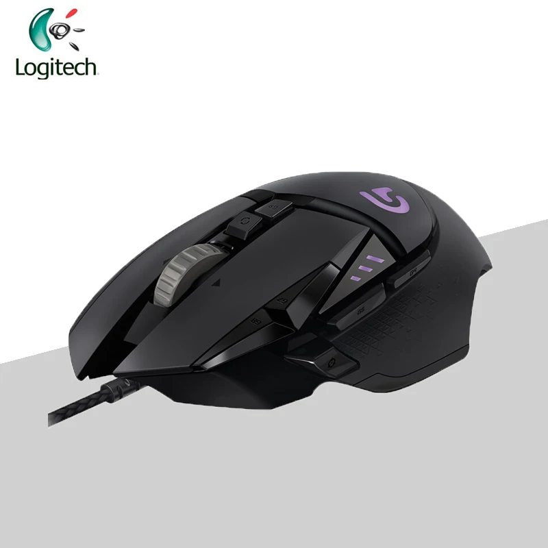 Игровая мышь для логики G502 provous SPECTRUM 12000 точек/дюйм Проводная RGB настраиваемая