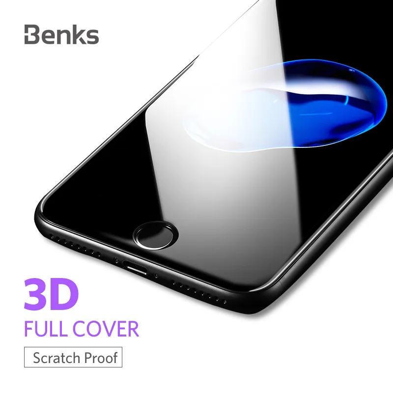 Benks Anti Scratch Sapphire Coating Screen Protector 0.3mm 3D Curved