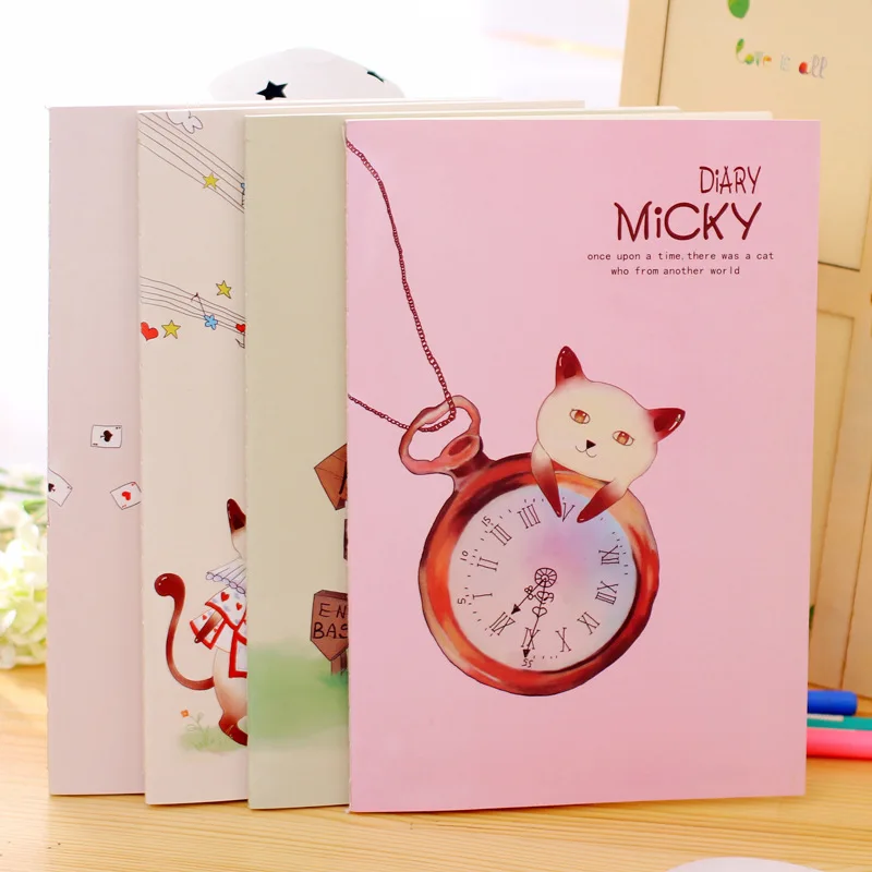 

1pcs BZNVN New creative stationery Micky diary series 32K Mickey cat diary diary book wholesale