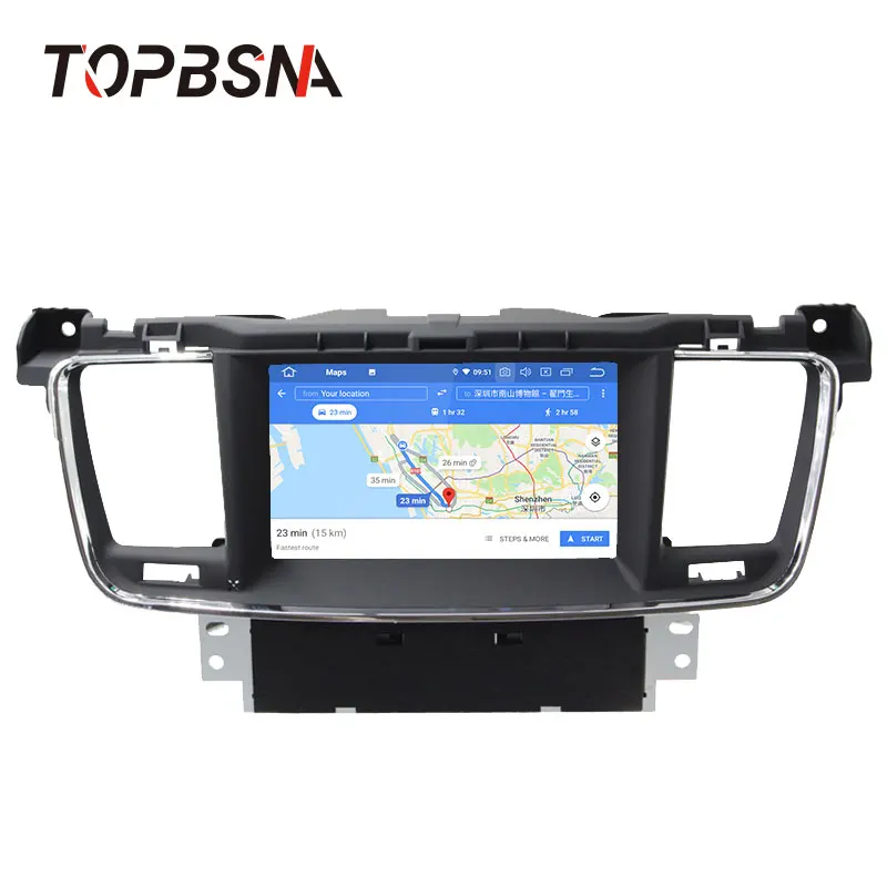 Excellent TOPBSNA Android 9.0 Car DVD player For PEUGEOT 508 2011-2017 GPS navigation 1 din Car radio Stereo multimedia WIFI Audio RDS USB 2 Excellent TOPBSNA Android 9.0 Car DVD player For PEUGEOT 508 2011-2017 GPS navigation 1 din Car radio Stereo multimedia WIFI Audio RDS USB 2