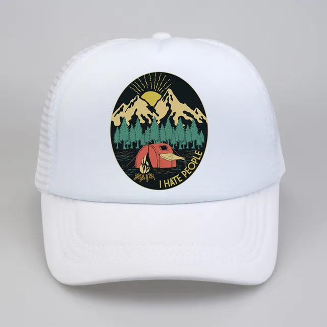 Bohoustore I Hate People Adjustable Trucker Baseball Cap Bohoustore I Hate People Adjustable Trucker Baseball Cap