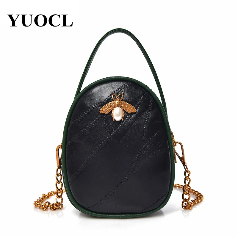 

2018 crossbody bags for women leather handbags luxury handbags women bags designer genuine leather bee shoulder bag sac a main