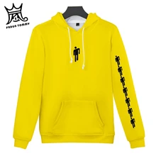 frdun Tommy billie eilish yellow green Hooded sweatshirt Men/Women spring Casual Hip hop Harajuku Hooded hot sale Clothes