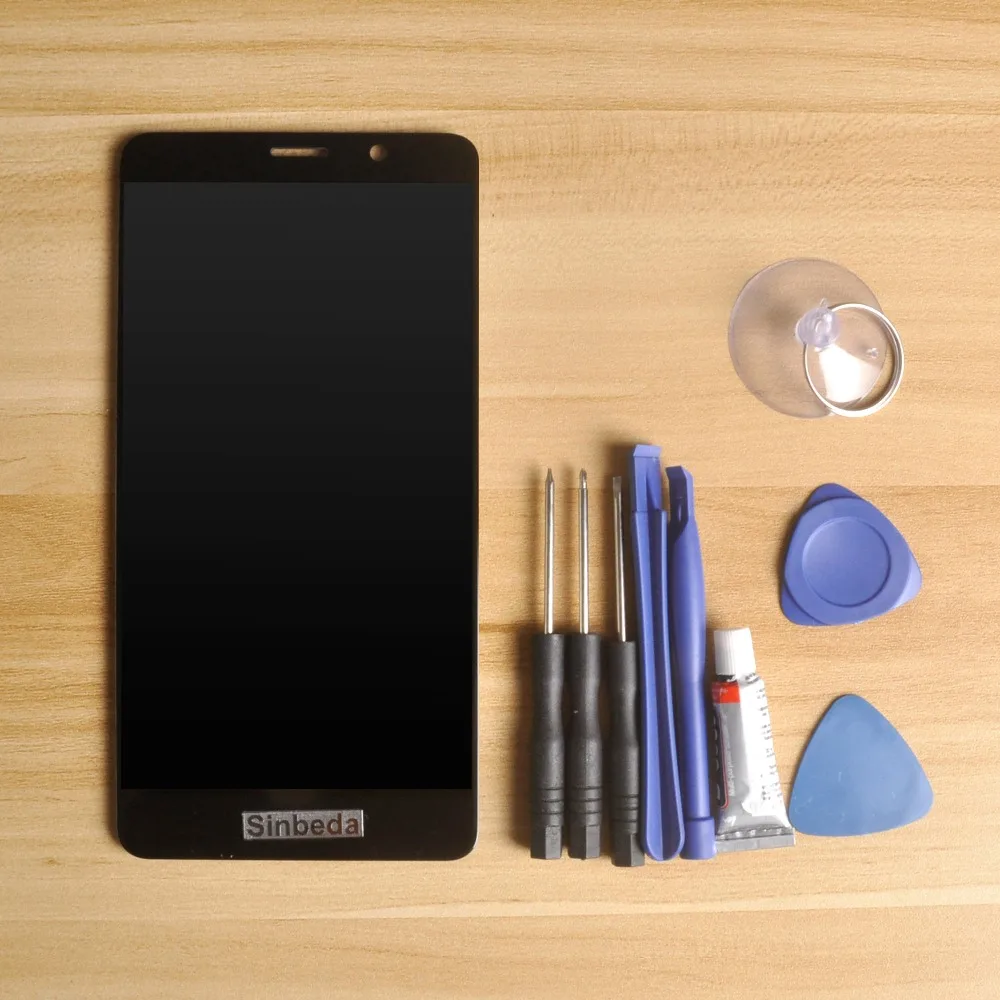 Sinbeda без битых пикселей ЖК дисплей для Huawei Mate 9 кодирующий преобразователь