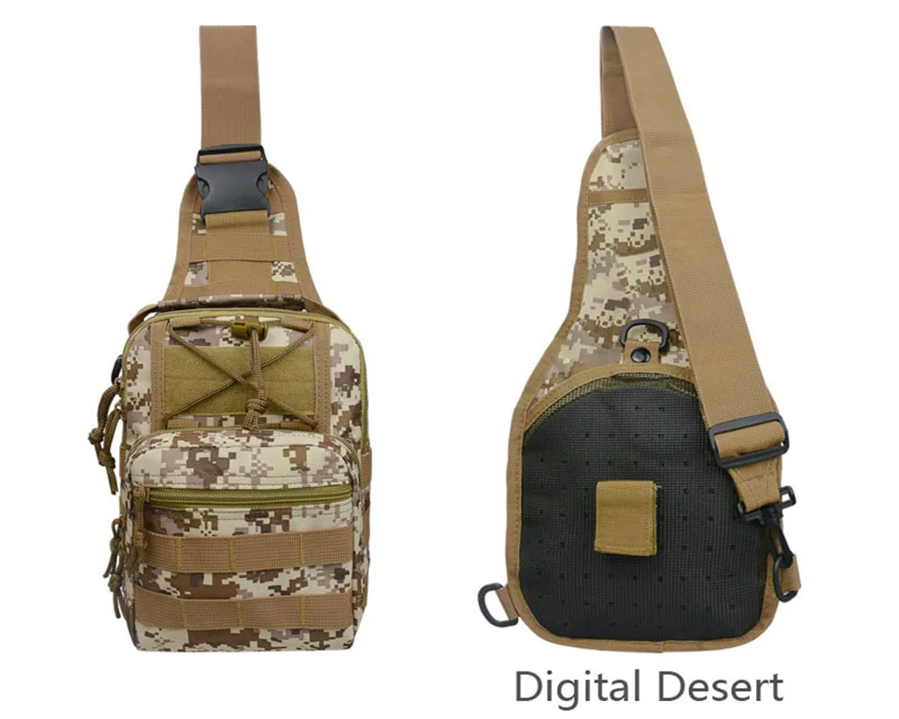 

2018 Outdoor Military Shoulder Backpack Chest Bag Camping Travel Hiking Trekking Bag