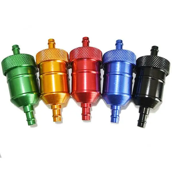 Brown 1/4" 6mm Universal Pit Dirt Bike ATV Quad Inline Fuel Gas Filter