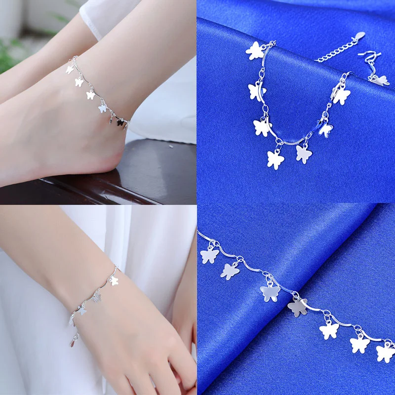Women Summer Butterflies Bracelet Anklets Sexy Jewellery Women's Fashion Bracelets Accessories Women Summer Butterflies Bracelet Anklets Sexy Jewellery Women's Fashion Bracelets Accessories